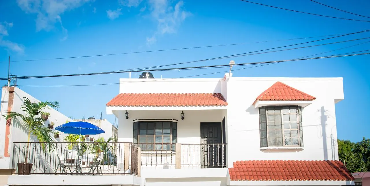 Apartamento Vacation Rental - Upper Floor Room At Casa Cocoa Cozumel