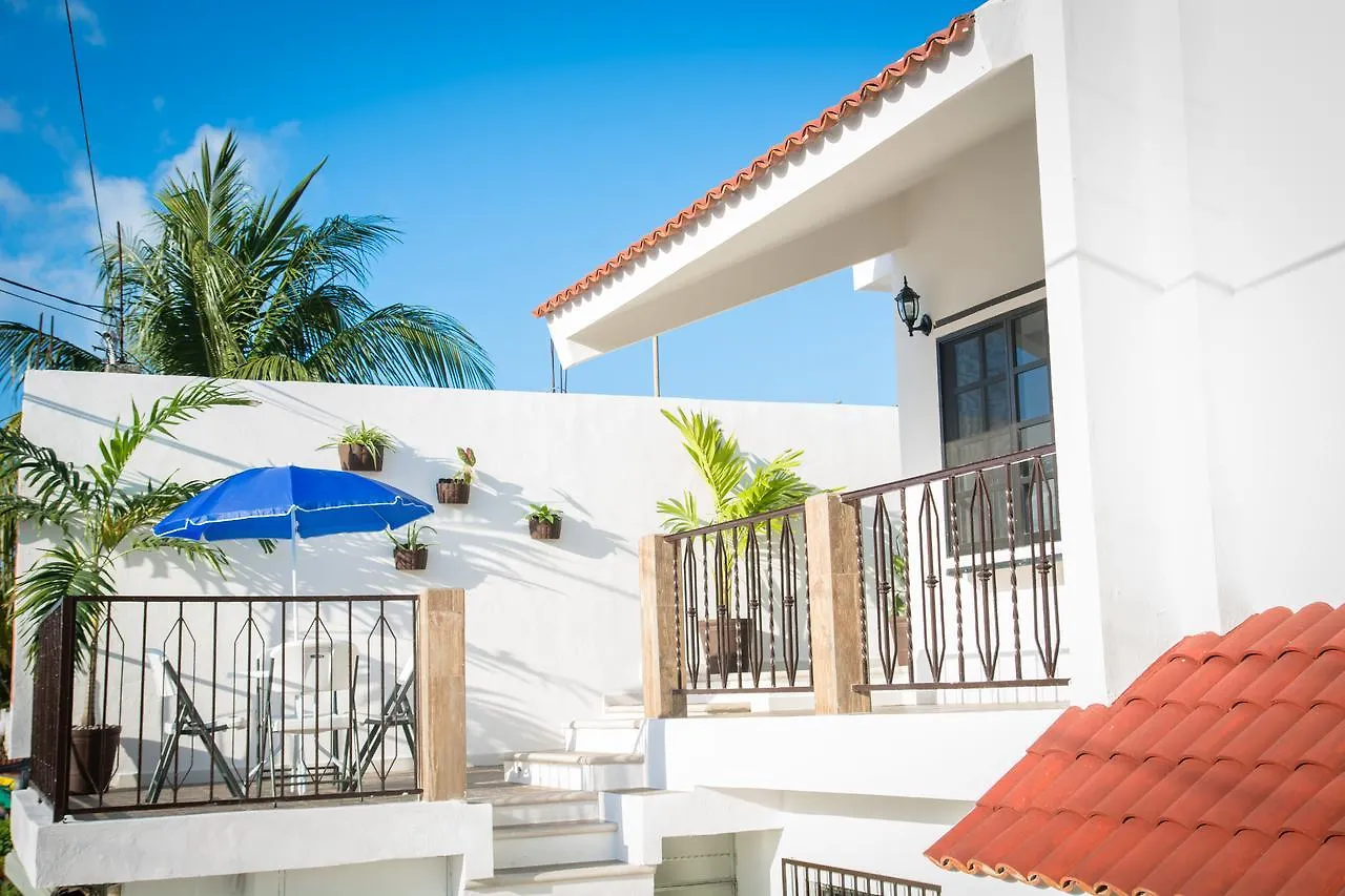 Apartamento Vacation Rental - Upper Floor Room At Casa Cocoa Cozumel